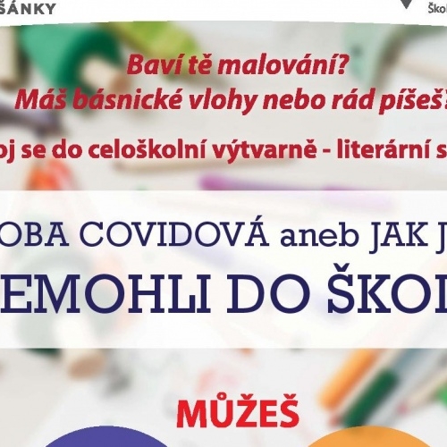 Celoškolní literárně - výtvarná soutěž