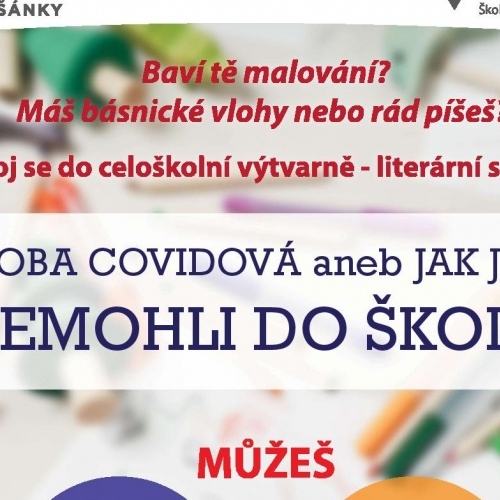 Celoškolní literárně - výtvarná soutěž