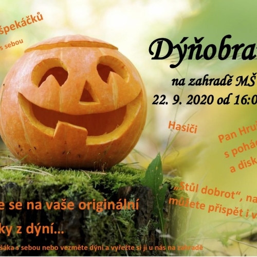 Dýňobraní v MŠ