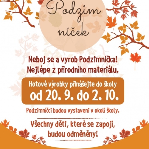 Soutěž o nejkrásnějšího Podzimníčka!