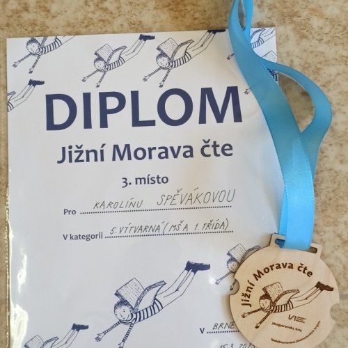 Literární a výtvarná soutěž- Jižní Morava čte