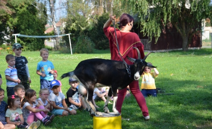 Edukativní a zážitkový program s kozami 