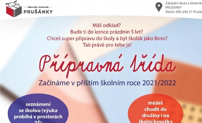 Informace k přípravné třídě