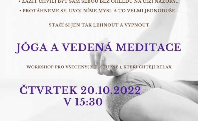 Jóga a vedená meditace