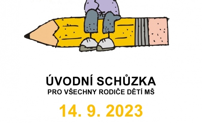 Úvodní schůzka pro všechny rodiče dětí MŠ