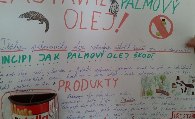 Projekt - STOP PALMOVÉMU OLEJI