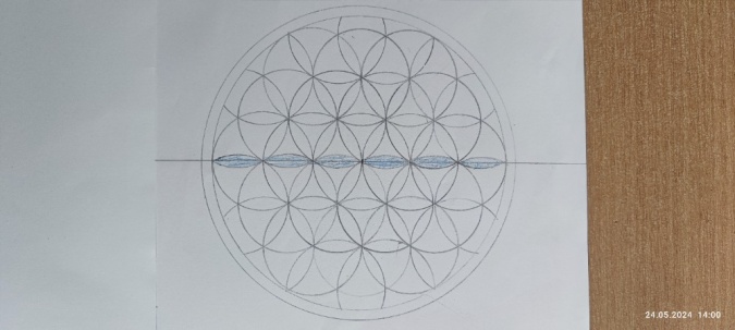 Rýsování geometrických květů