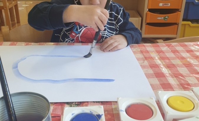 Duben ve školce 