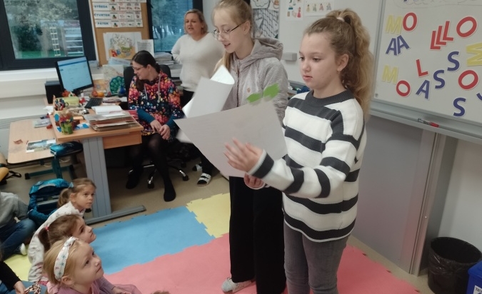 Zvířata z klubu pomáhají s učením - písmeno 