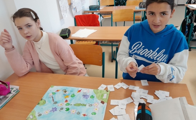 Projekt - obojživelníci  hra o přežití
