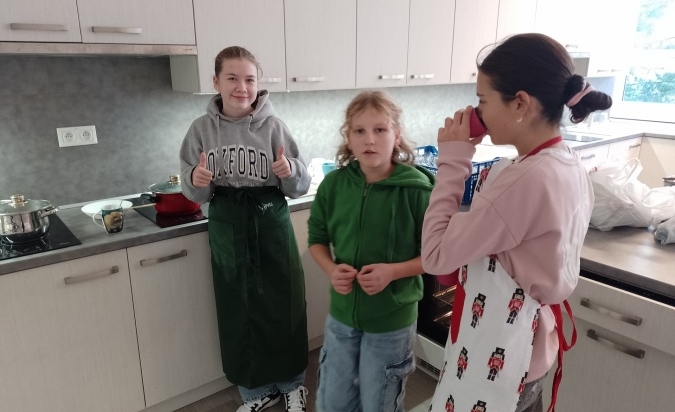 ..jak jsme chystali na jarmark...a pak se trošku napeklo 