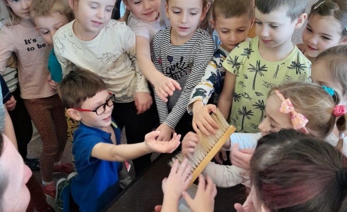 Návštěva pana včelaře 